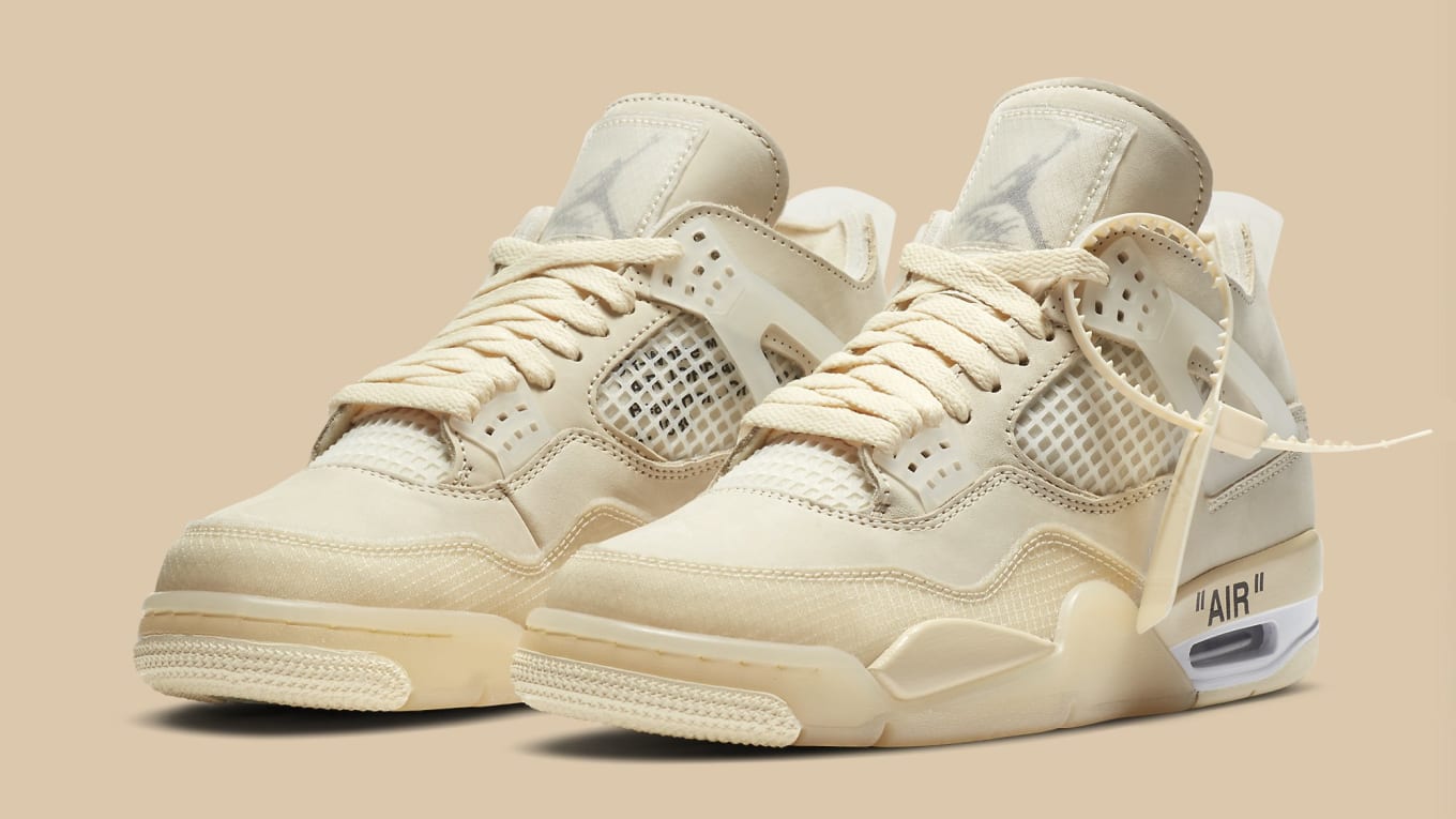 Nike Off-White x Wmns Air Jordan 4 SP 'Sail'