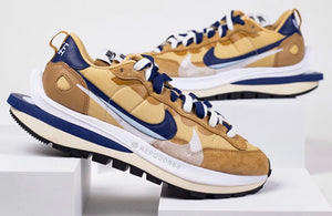 sacai x VaporWaffle 'Sesame Blue Void'